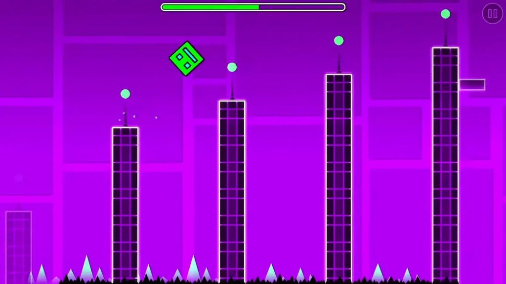 Geometry Dash Levels gameplay