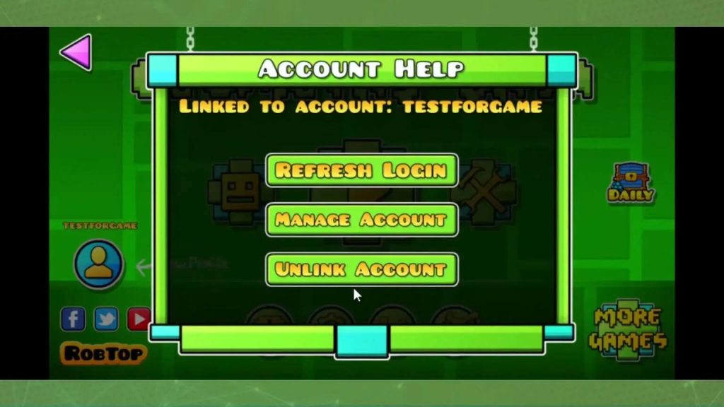 Manage Account