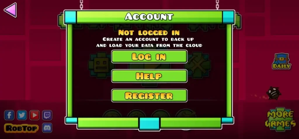 Step 4  Tap Register